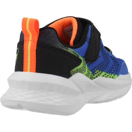 Baskets garçon modèle meteor lights Bleu blbk+Rouge rdbk 3 - vertbaudet enfant 