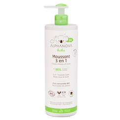 Puériculture-Moussant 3-en-1 bio 400ml