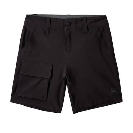 Short garçon easton Noir+Vert 1 - vertbaudet enfant 
