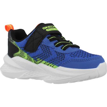 Baskets garçon modèle meteor lights Bleu blbk+Rouge rdbk 5 - vertbaudet enfant 