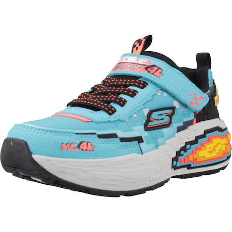 Baskets enfant garçon légère souple Bleu bllm+Bleu tqbk+Gris cblm 10 - vertbaudet enfant 