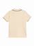 Polo à manches courtes Beige+Vert 3 - vertbaudet enfant 