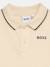 Polo à manches courtes Beige+Vert 2 - vertbaudet enfant 