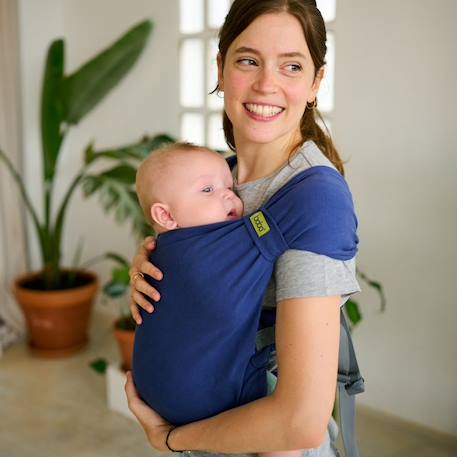Porte-bébé hybride boba bliss bleu marine Bleu 1 - vertbaudet enfant 