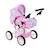 Poussette combinée leni Rose 2 - vertbaudet enfant 