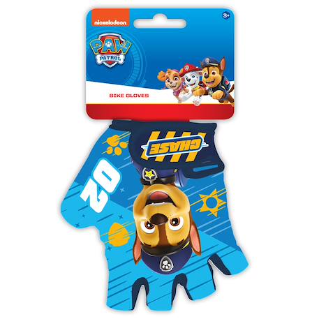Gants de vélo enfant pat patrouille Bleu/rouge/jaune+Rose/turquoise 2 - vertbaudet enfant 