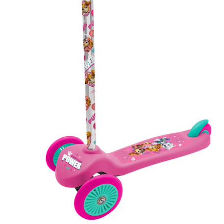 Trottinette 3 roues enfant pat patrouille Rose/turquoise 4 - vertbaudet enfant 
