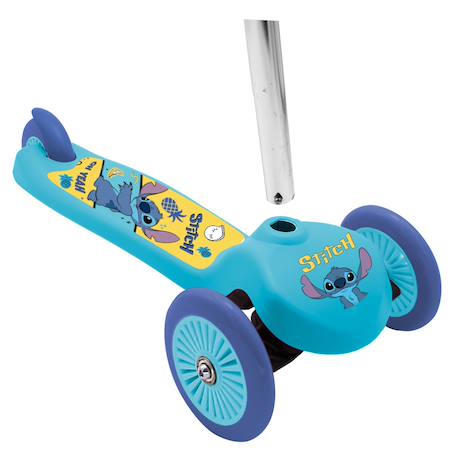 Trottinette 3 roues enfant stitch Bleu/jaune 3 - vertbaudet enfant 