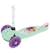 Trottinette enfant 3 roues reine des neiges Turquoise/rose 3 - vertbaudet enfant 