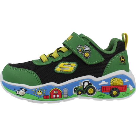 Baskets bébé garçon légère Vert gnbk 2 - vertbaudet enfant 