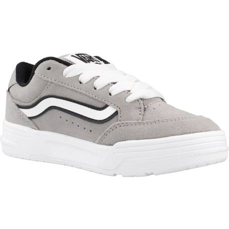 Baskets enfant garçon en cuir Gris gryblk 5 - vertbaudet enfant 