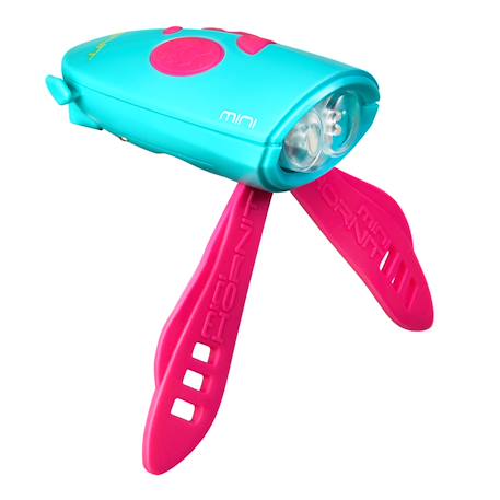 Klaxon et lumiere pour velo et trottinette enfant Rose/mauve 4 - vertbaudet enfant 
