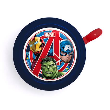 Sonnette de velo enfant avengers Noir 2 - vertbaudet enfant 