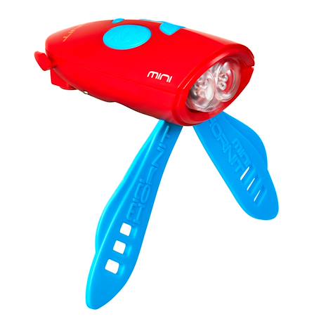Klaxon et lumiere pour velo et trottinette enfant Rouge/bleu 5 - vertbaudet enfant 