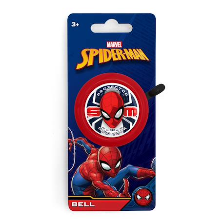 Sonnette de velo enfant spider-man Rouge 1 - vertbaudet enfant 