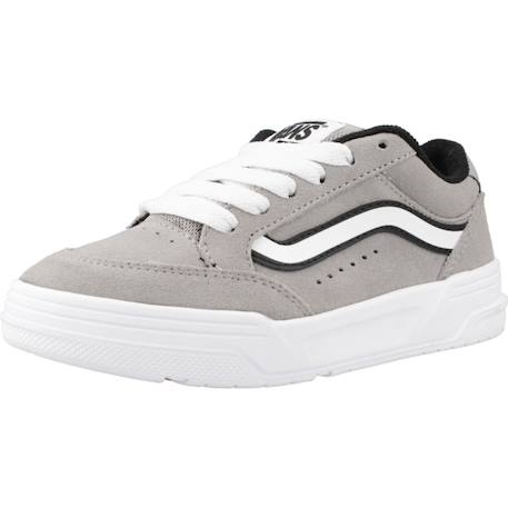 Baskets enfant garçon en cuir Gris gryblk 4 - vertbaudet enfant 
