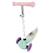 Trottinette enfant 3 roues reine des neiges Turquoise/rose 1 - vertbaudet enfant 