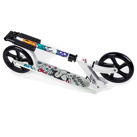 Trottinette 2 roues enfant minnie Blanc/noir 2 - vertbaudet enfant 