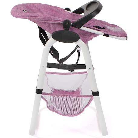 Chaise haute pour poupées Rose 1 - vertbaudet enfant 