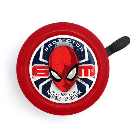 Sonnette de velo enfant spider-man Rouge 2 - vertbaudet enfant 