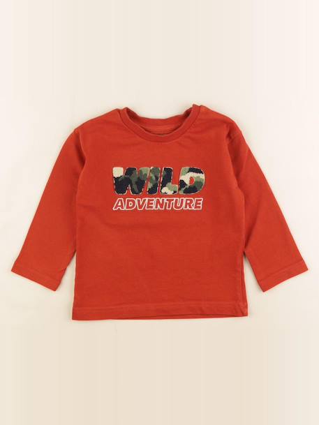 Tee-shirt - 2 ans Rouge 1 - vertbaudet enfant 