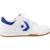 Baskets enfant garçon en cuir Blanc whtblu 1 - vertbaudet enfant 