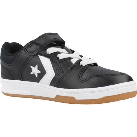 Basket garçon modèle cl98 ox Noir black 5 - vertbaudet enfant 