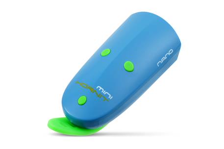 Klaxon et lumiere pour velo et trottinette nano Bleu/vert+Noir/rouge+Vert 3 - vertbaudet enfant 