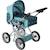 Poupées landau combiné leni - étoiles turquoise Bleu 2 - vertbaudet enfant 