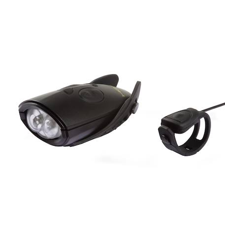 Klaxon et lumiere pour velo et trottinette enfant Noir 3 - vertbaudet enfant 