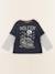 Tee-shirt - 2 ans Bleu, gris 1 - vertbaudet enfant 