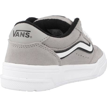 Baskets enfant garçon en cuir Gris gryblk 3 - vertbaudet enfant 