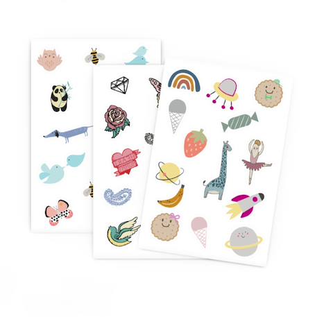 Tattoos à la citronnelle MULTICOLORE 3 - vertbaudet enfant 