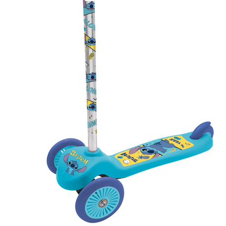 Trottinette 3 roues enfant stitch Bleu/jaune 4 - vertbaudet enfant 