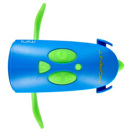 Klaxon et lumiere pour velo et trottinette enfant Bleu/vert 3 - vertbaudet enfant 