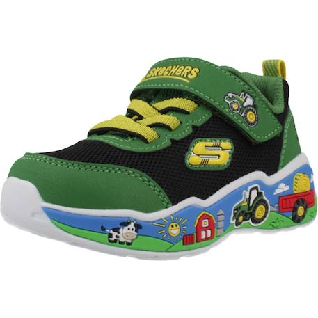 Baskets bébé garçon légère Vert gnbk 4 - vertbaudet enfant 