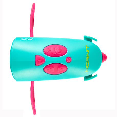 Klaxon et lumiere pour velo et trottinette enfant Rose/mauve 2 - vertbaudet enfant 