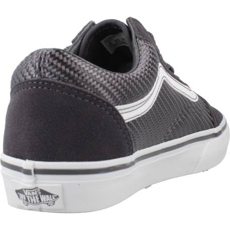 Baskets enfant garçon en cuir Gris asphalt 3 - vertbaudet enfant 