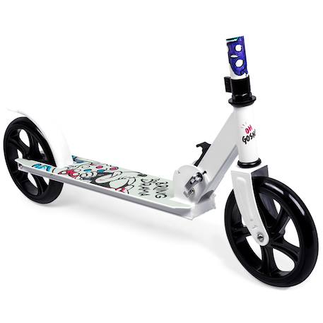 Trottinette 2 roues enfant minnie Blanc/noir 3 - vertbaudet enfant 