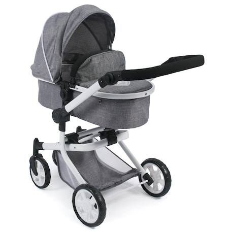 Poussette combinée mika - coloris 76 Gris 2 - vertbaudet enfant 