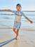 Ensemble maillot de bain anti UV bleu ciel 1 - vertbaudet enfant 