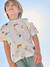 T-shirt manches courtes blanc+vert d'eau 1 - vertbaudet enfant 