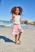 Jupe short fille en jersey écru+rose pâle 4 - vertbaudet enfant 