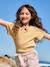 T shirt fille noeud fantaisie jaune+rayé bleu 1 - vertbaudet enfant 