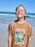 T-shirt manches courtes garçon bleu ciel+noix de pécan 4 - vertbaudet enfant 