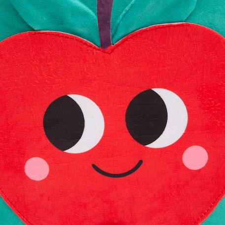 Panier de rangement enfant imprimé pomme - cha cha pop Vert 6 - vertbaudet enfant 
