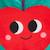 Panier de rangement enfant imprimé pomme - cha cha pop Vert 6 - vertbaudet enfant 