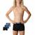Lot de 3 boxers garçon trio pop Noir-bleu imprimé+Noir-gris-orange imprimé+Noir-print-menthe 4 - vertbaudet enfant 