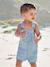 Salopette courte bébé garçon denim double stone 7 - vertbaudet enfant 