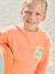 Sweat col rond manches longues jaune pâle+mangue+vert d'eau 9 - vertbaudet enfant 